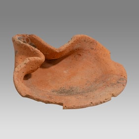 Holyland Terra Cotta Iron Age Oil Lamp – Iron I Age. - ca. 1200 -1000 BC