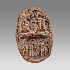 Ancient Egyptian Stone Seal With Cartouche for Ramesses II c.1303-1213 BC.