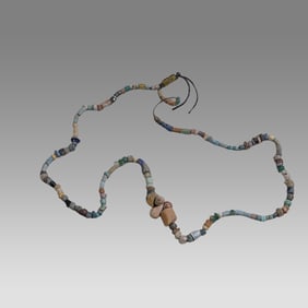 Ancient Roman Glass Bead Necklace c.2nd century AD.