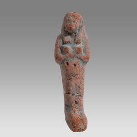 Ancient Egyptian Terracotta Ushabti Ptolemaic Period c.3rd century BC.