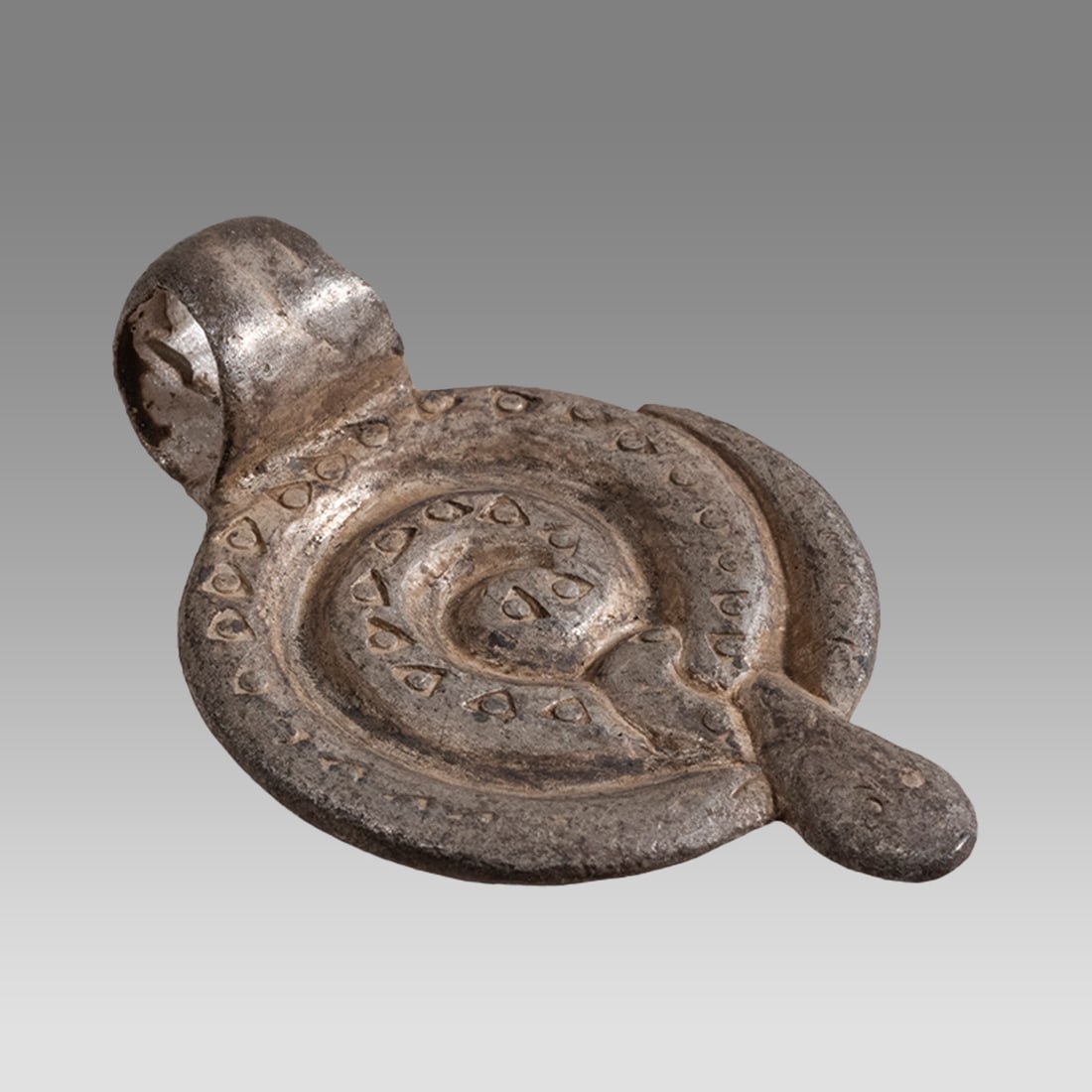 Ancient Roman Silver Pendant c.2nd-4th century AD. (1 of 1)