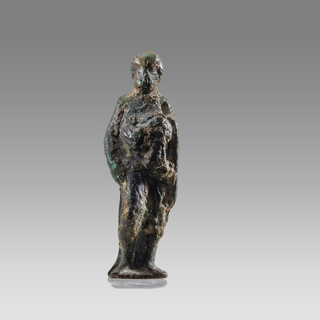 Ancient Roman, Bronze Figure of Hercules c.2nd-4th century AD. (1 of 2)
