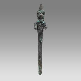 Ancient Mesopotamian, Bronze Idol c.2nd Millennium BC.