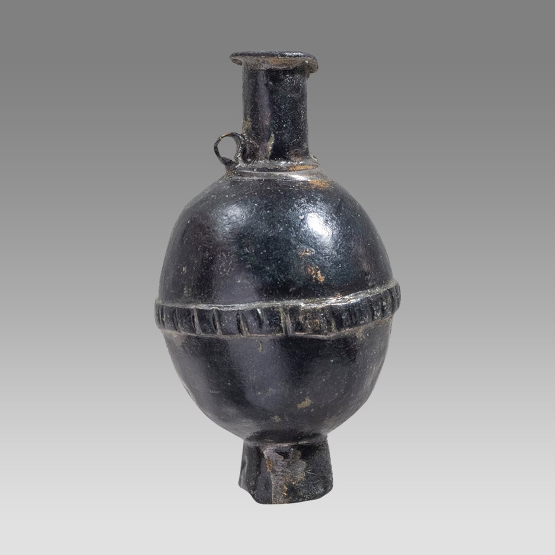 Ancient Roman, Bronze Khol Vessel c.2nd-4th century AD. (1 of 1)