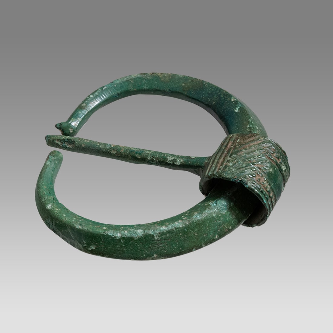 Ancient Roman, Bronze Belt Buckle c.2nd-4th century AD. (1 of 1)