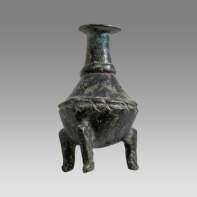 Ancient Luristan Bronze Khol Vessel c.1000 BC.