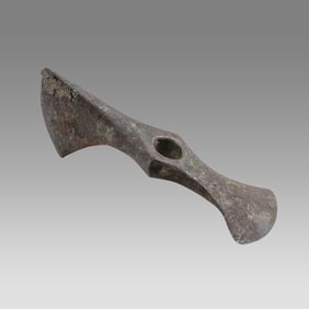 Ancient Luristan Large Bronze Axe c.1000 BC.