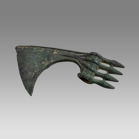 Ancient Luristan Large Bronze Axe c.1000 BC.