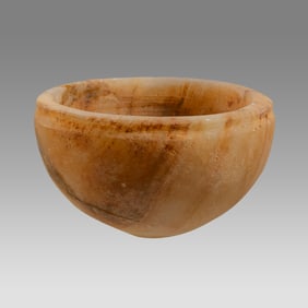 Egyptian Alabaster Bowl.