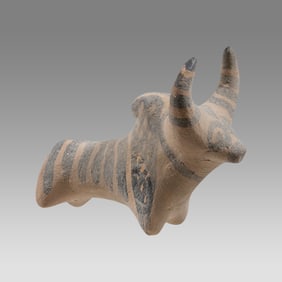 Indus Valley Style Pottery Bull.