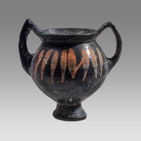 Ancient Greek Magna Graceia Miniature Pottery Vessel c.4th century BC.