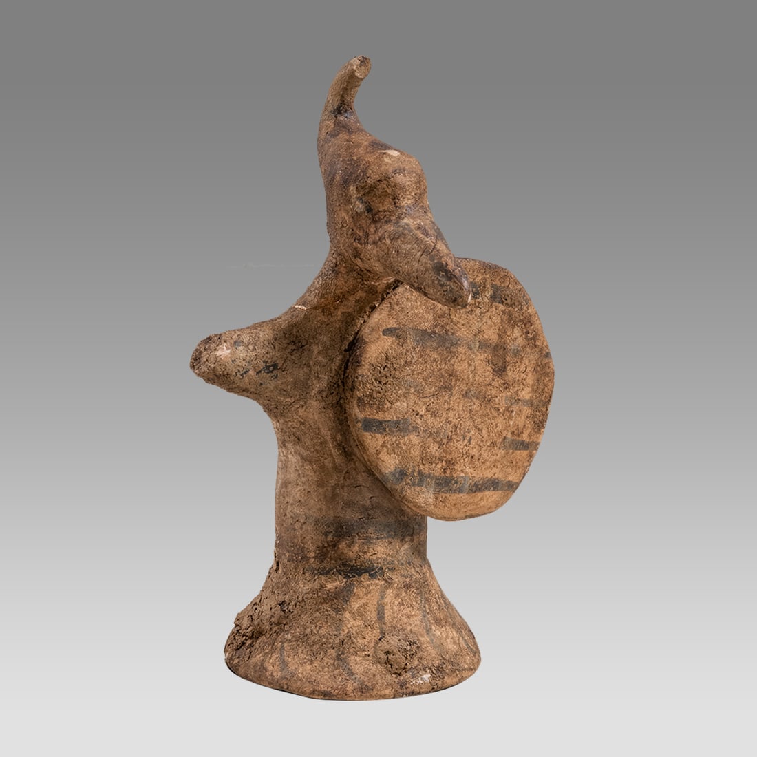 Boeotian Style Terracotta Warrior. (1 of 3)