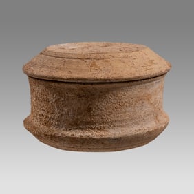 Ancient Greek Magna Graceia Pyxis c.4th century BC.