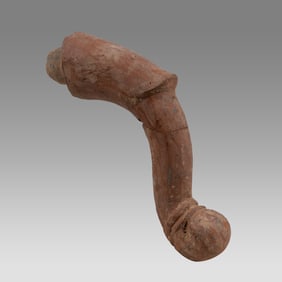 Antique Asian Pottery Arm from Warrior Statue.