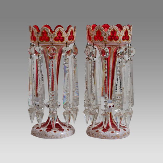 Crystal Candle Holders