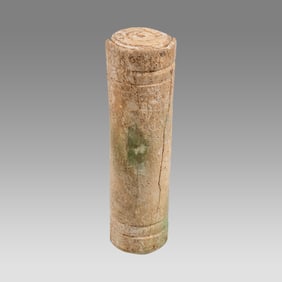 Ancient Holy Land Roman Bone Khol Jar with Lid c.1st-2nd century AD.