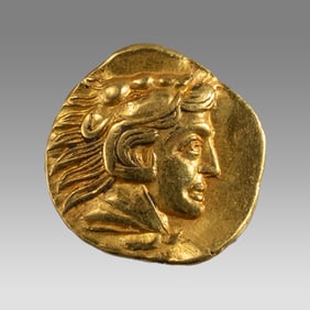 KINGS of MACEDON. temp. Philip II – Alexander III. Circa 340/36-328 BC. AV Quarter Stater