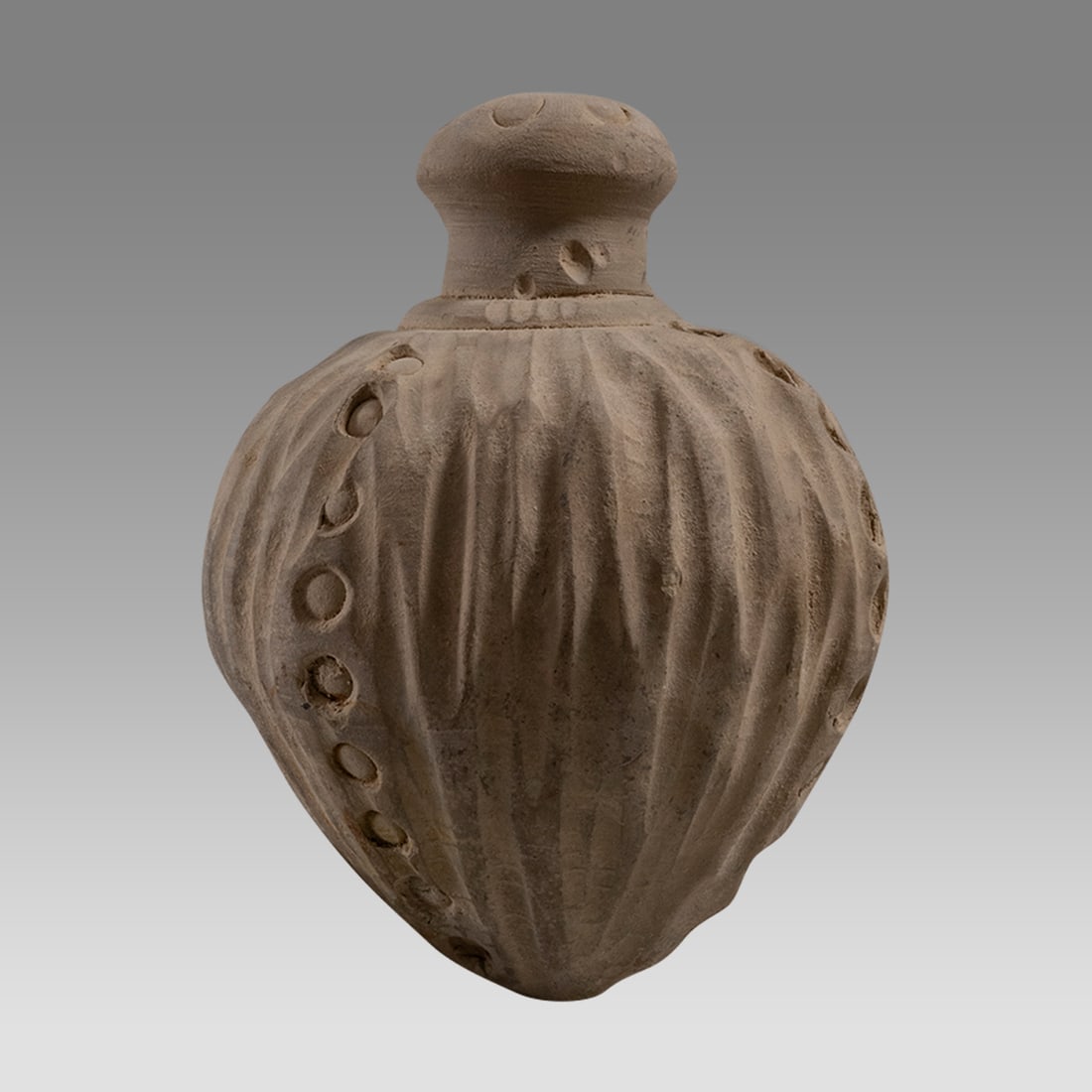 Ancient Late Byzantine Stoneware, “Grenade” c.8th-10th AD. (1 of 2)