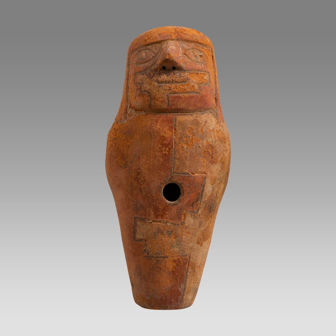 Salinar Hollow Figure. Ca. 200 BC- 100 AD. (1 of 3)