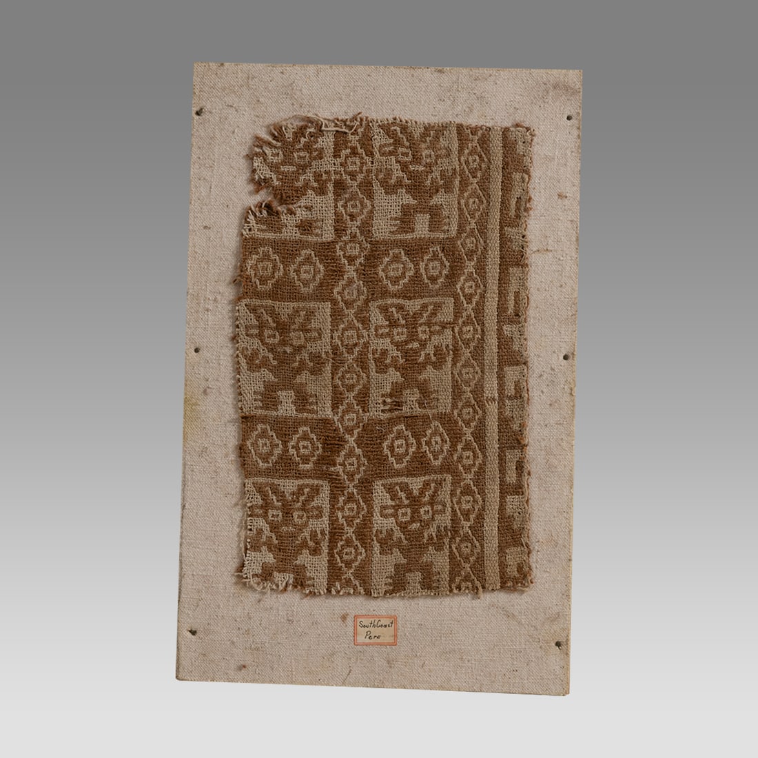 Chancay Textile Fragment. Late Horizon, ca. 900-1300 A.D. (1 of 1)