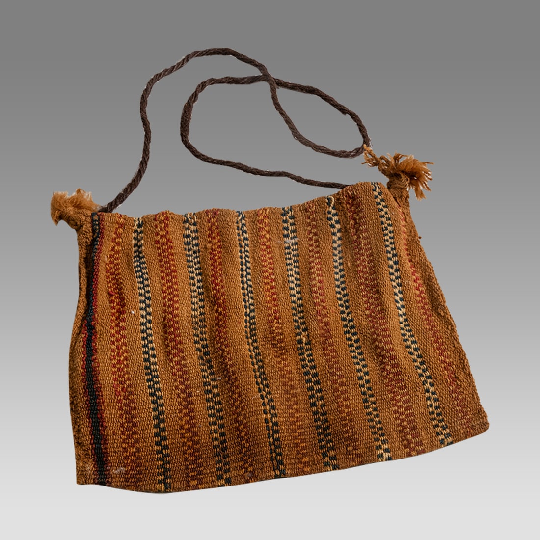 Chancay small coca leaf bag. Ca. 900-1300 A.D. (1 of 2)