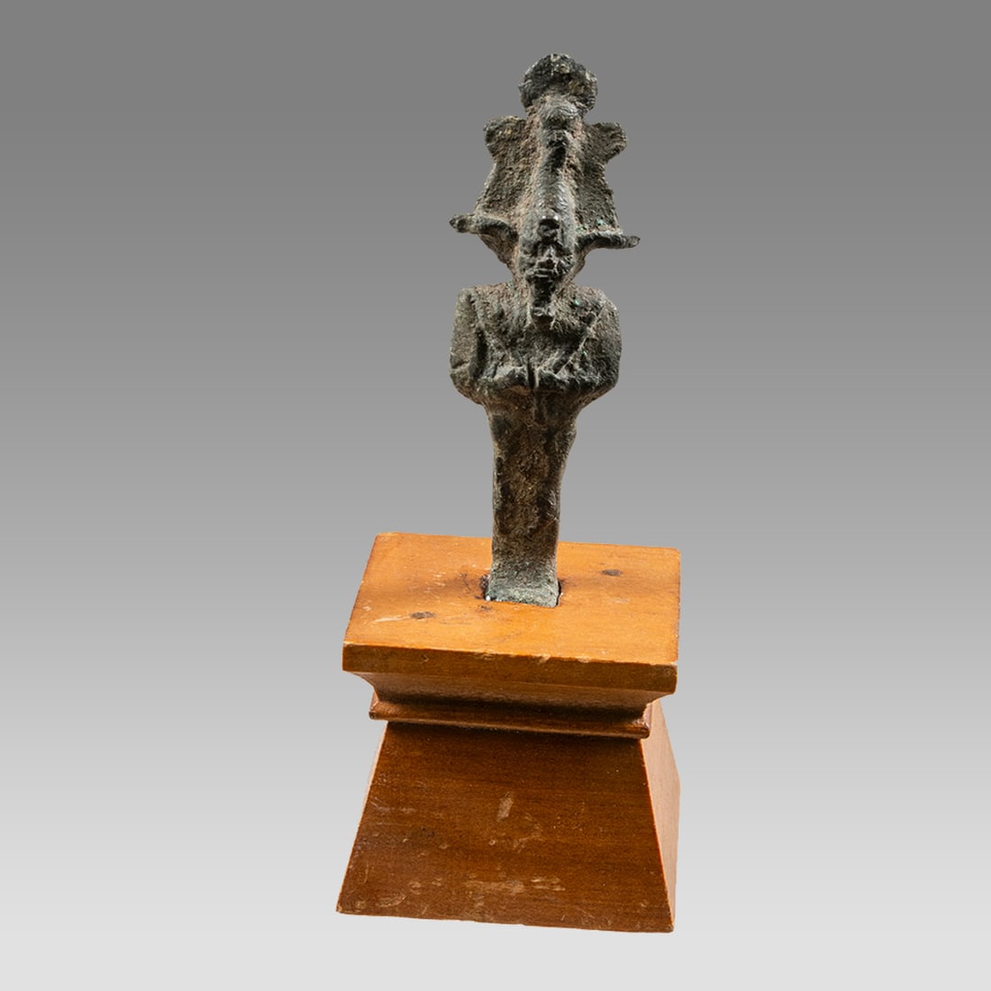 Ancient Egyptian Bronze Figure Of Osiris Late Period c.634-330 BC. (1 of 2)