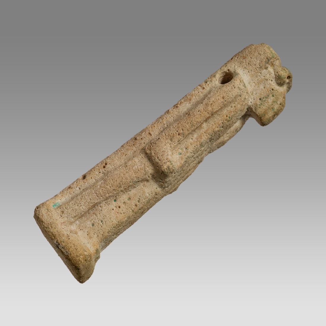 Ancient EGYPTIAN Faience Thoth Amulet Late Dynastic Period. 664-332 BCE. (1 of 1)