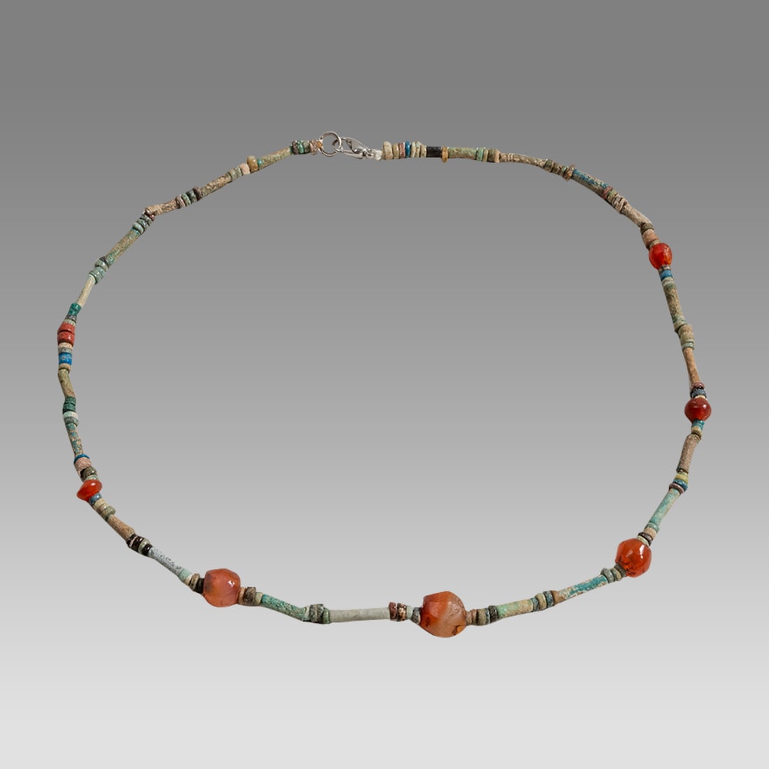 Ancient Egyptian Faience, Necklace c.300-50 BC. (1 of 1)