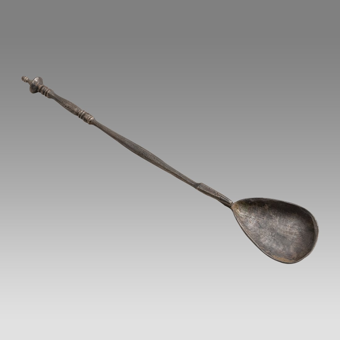 Ancient Roman Silver Spoon with Latin Inscription c.2nd century AD. (1 of 2)