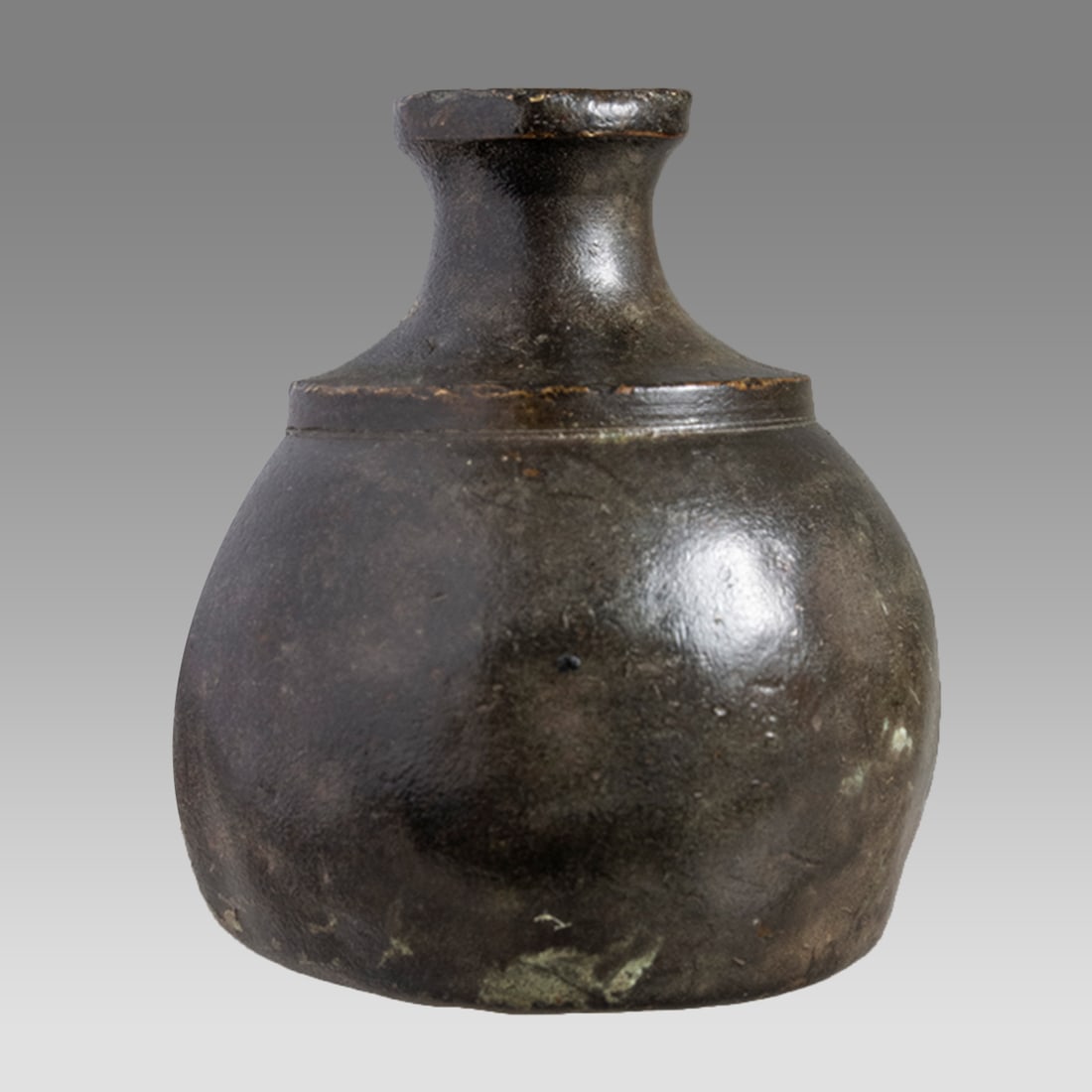Ancient Near Eastern Luristan Bronze Kohl Bottle c.1000 BC. (1 of 2)