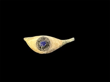 Ancient Egyptian Bronze Eye Late Period c.662 BC.