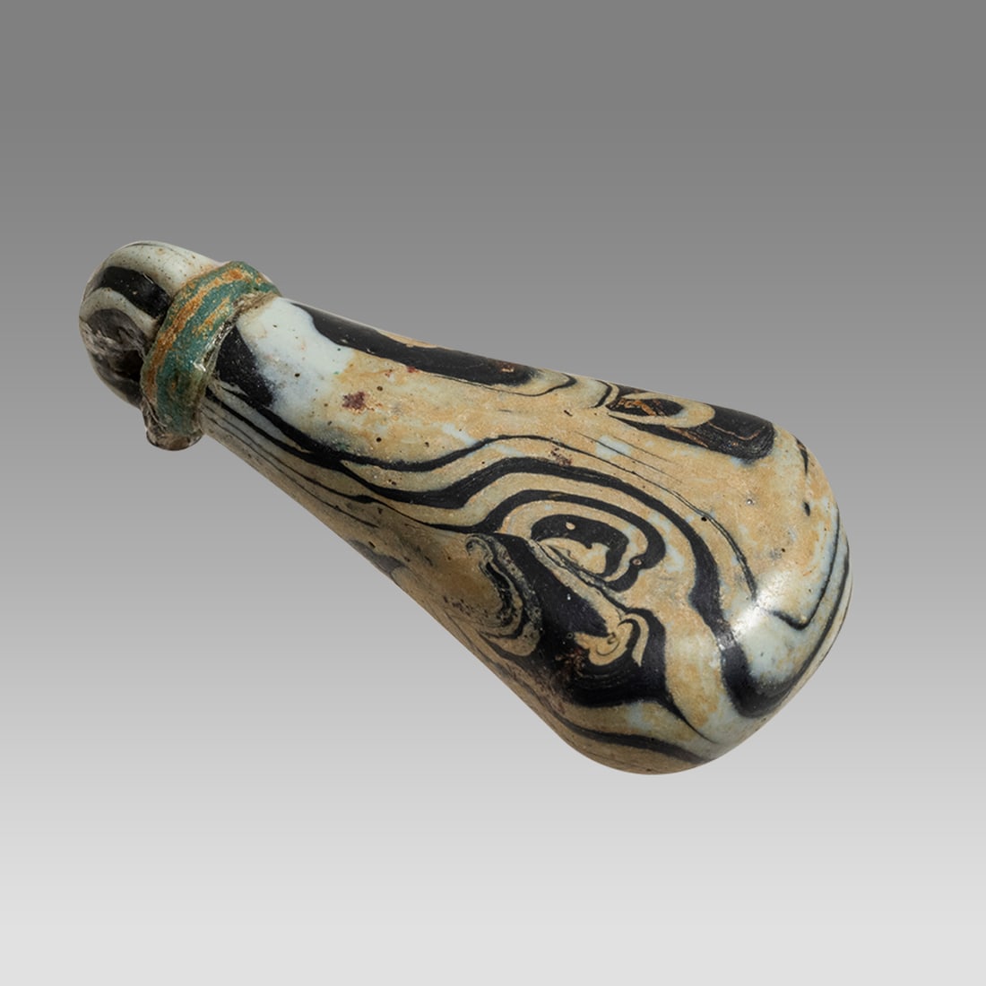 Ancient Islamic Mosaic Glass Amulet c.8th century AD. (1 of 1)