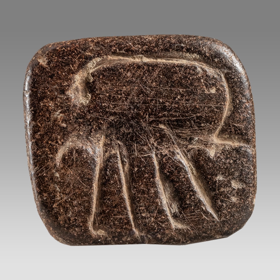 Ancient Mesopotamian Stamp Seal with Animal c.1000 BC. (1 of 1)
