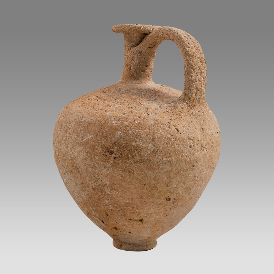Ancient Holy Land Jerusalem Tel el Yahudia Terracotta jug c.1750-1550 BC. (1 of 3)