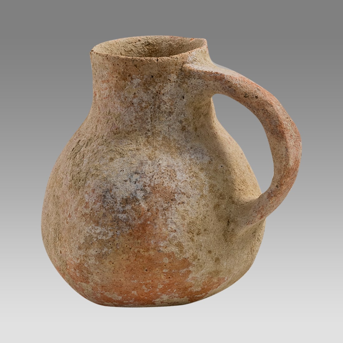 Ancient Holy Land Early Bronze pottery Jug (3300-2300 B.C.) (1 of 3)