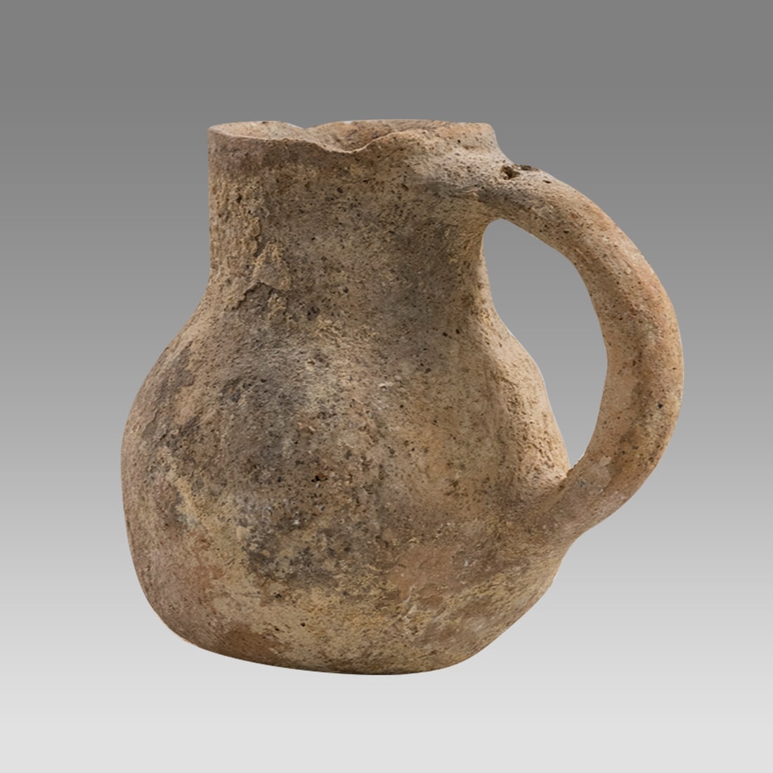Ancient Holy Land Early Bronze pottery Jug (3300-2300 B.C.) (1 of 3)