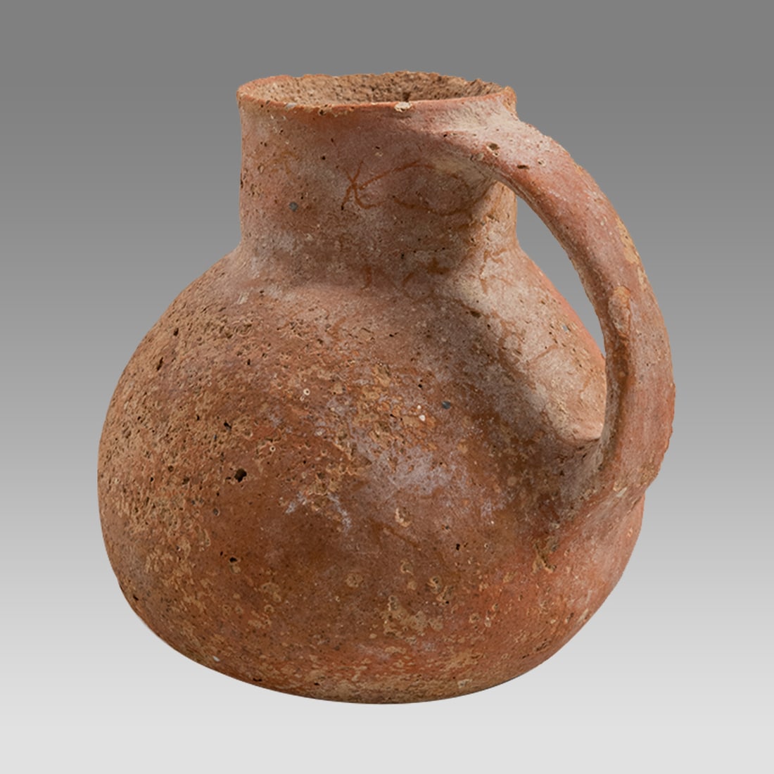 Ancient Holy Land Early Bronze pottery Jug (3300-2300 B.C.) (1 of 3)