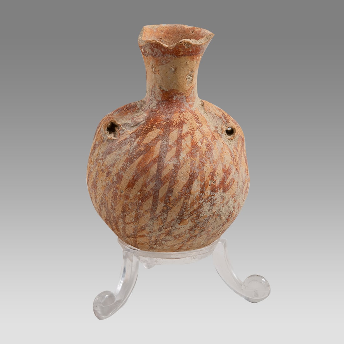 Ancient Holy Land Early Bronze pottery Vessel (3300-2300 B.C.) (1 of 3)