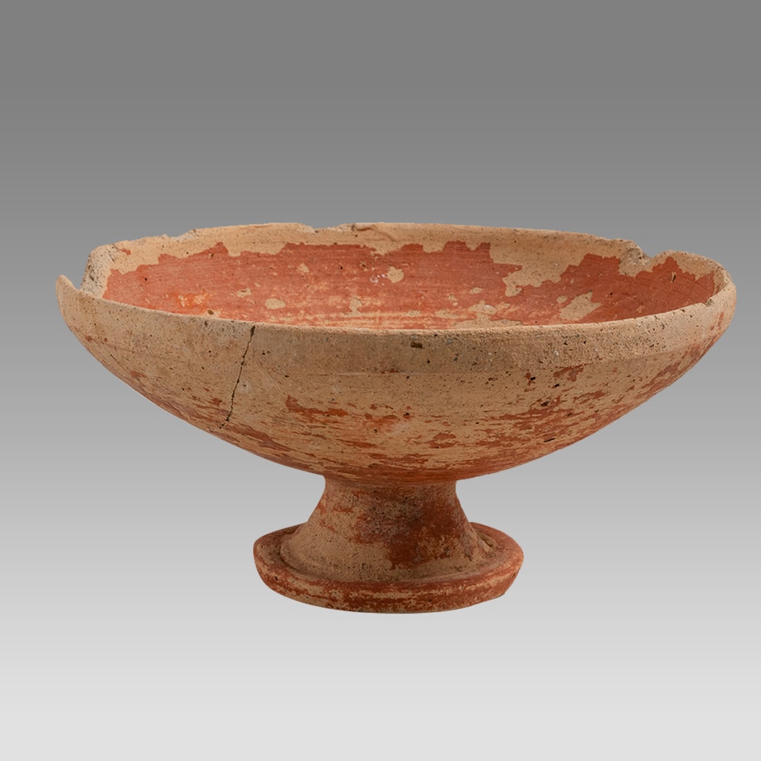 Ancient Holy Land Early Bronze Age Large pottery Bowl (3300-2300 B.C.) (1 of 4)