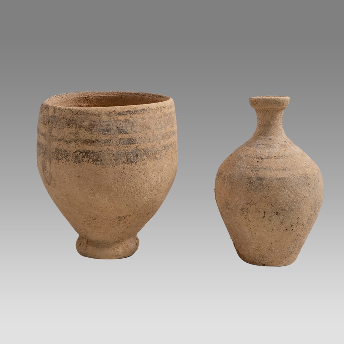 Rare Ancient Holy Land Middle Bronze Age Set Of Cup/Vessel c.1850 B.C. (1 of 3)