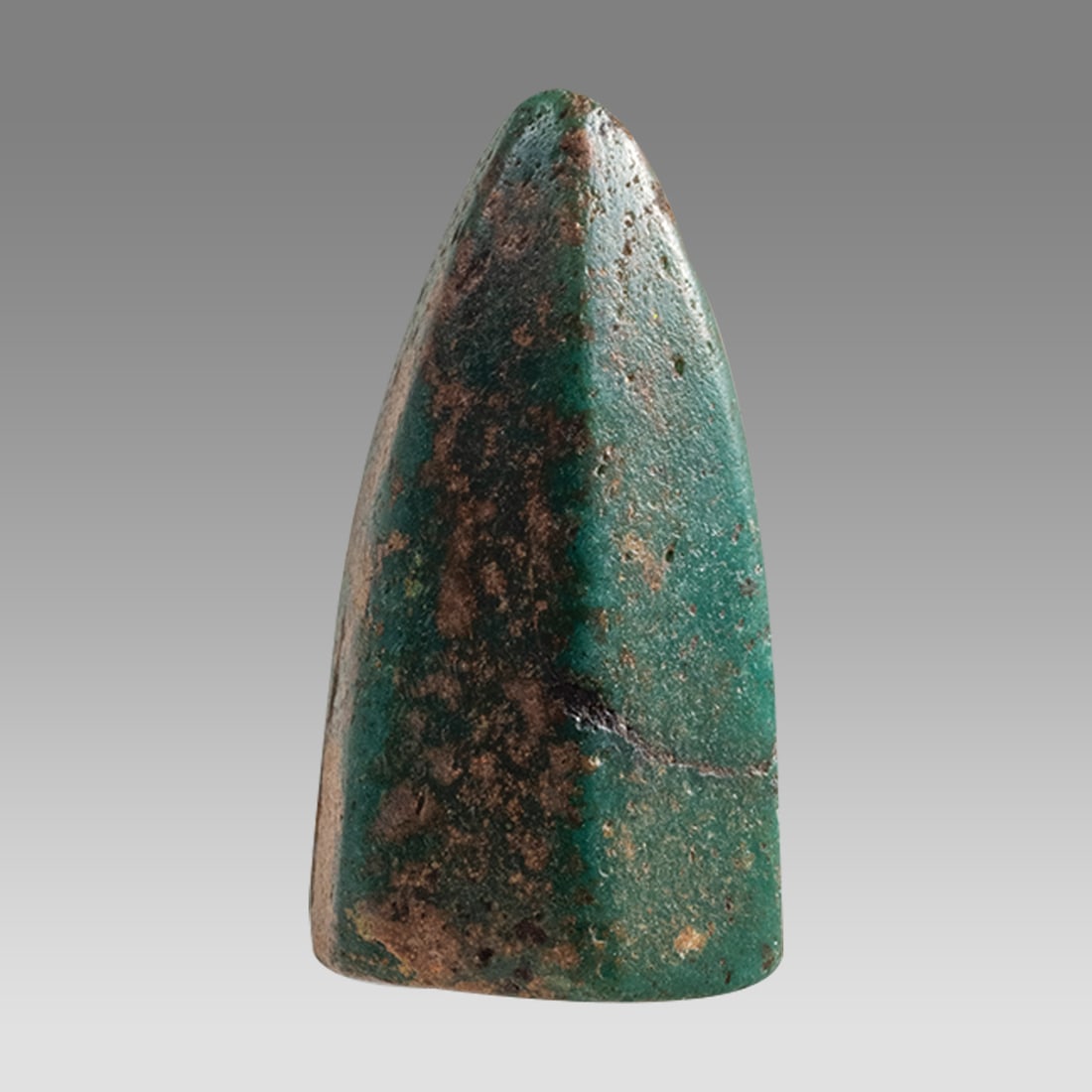 Ancient glass bullet style gaming piece, Roman 1st-4th C CE, (1 of 3)