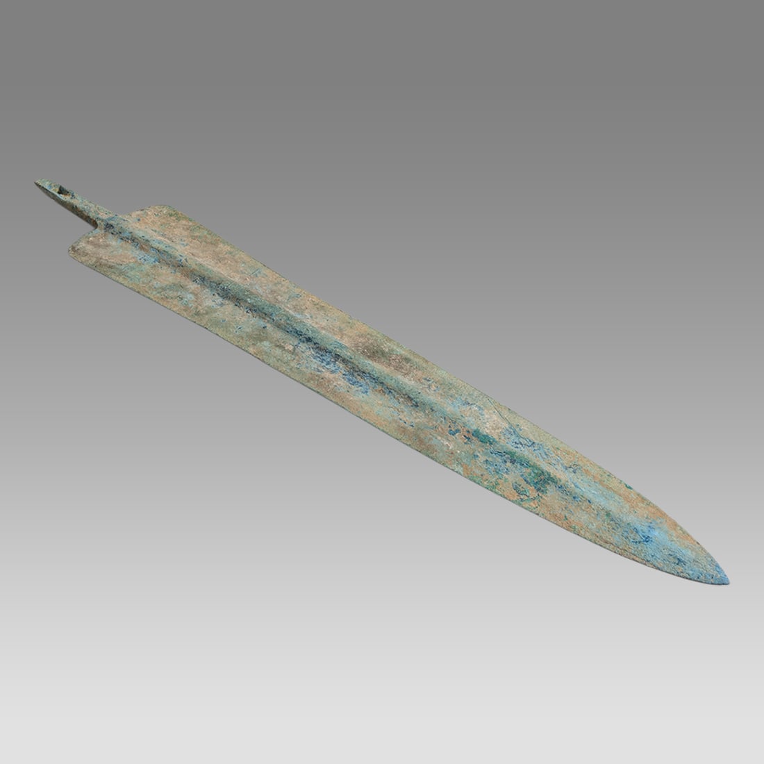 Ancient Luristan Bronze Spear Point c.1000 BC. (1 of 2)