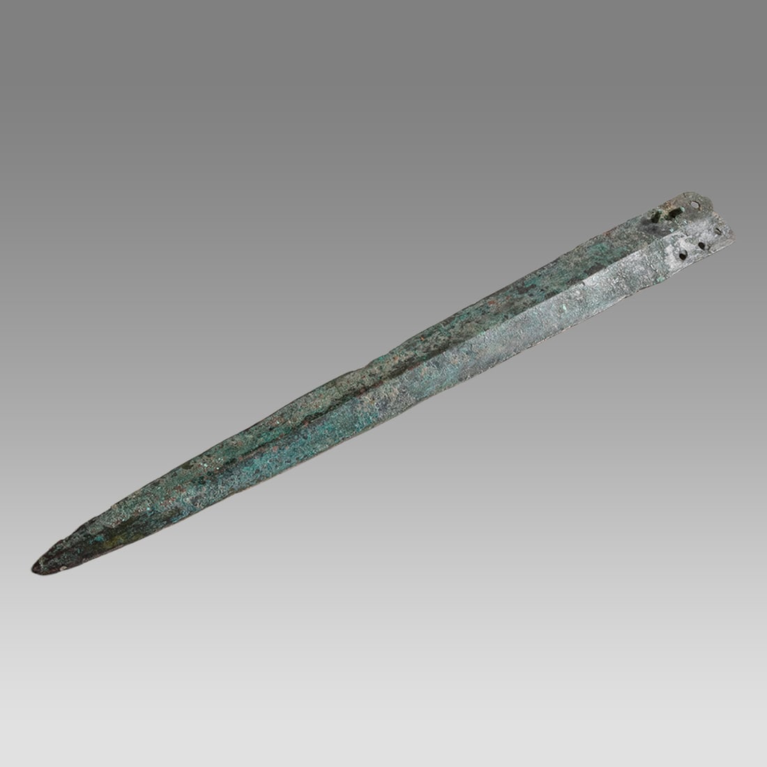Ancient Luristan Bronze Spear Point c.1000 BC. (1 of 2)