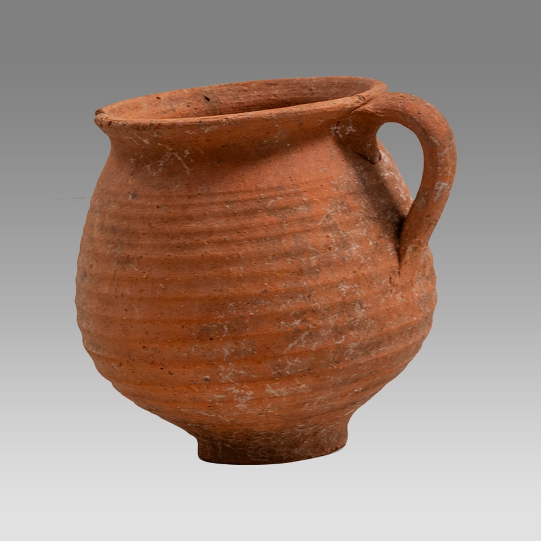 Ancient Holyland Terracotta Jug Roman, c.1st-4th century AD. (1 of 3)