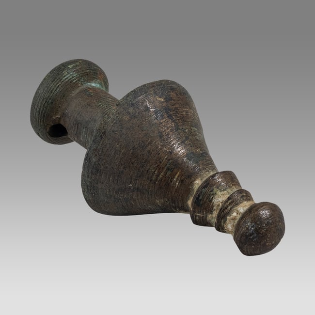 Ottoman Bronze Plumb Bob, c.1800. (1 of 2)