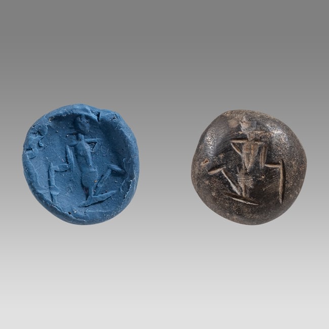 Ancient Mesopotamian Stamp Seal. (1 of 1)