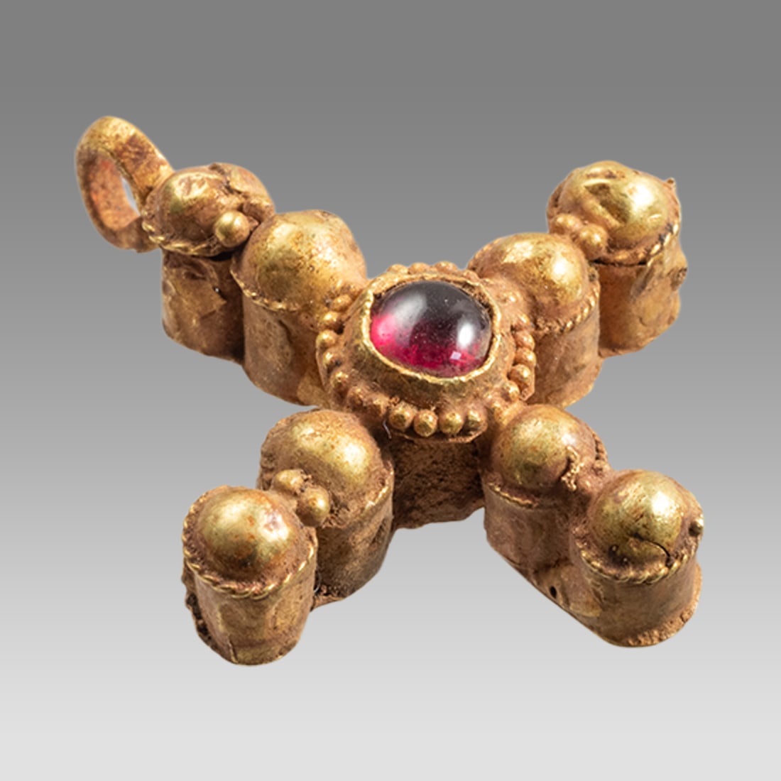 Ancient Byzantine Gold Cross c.6th-8th century AD. (1 of 1)