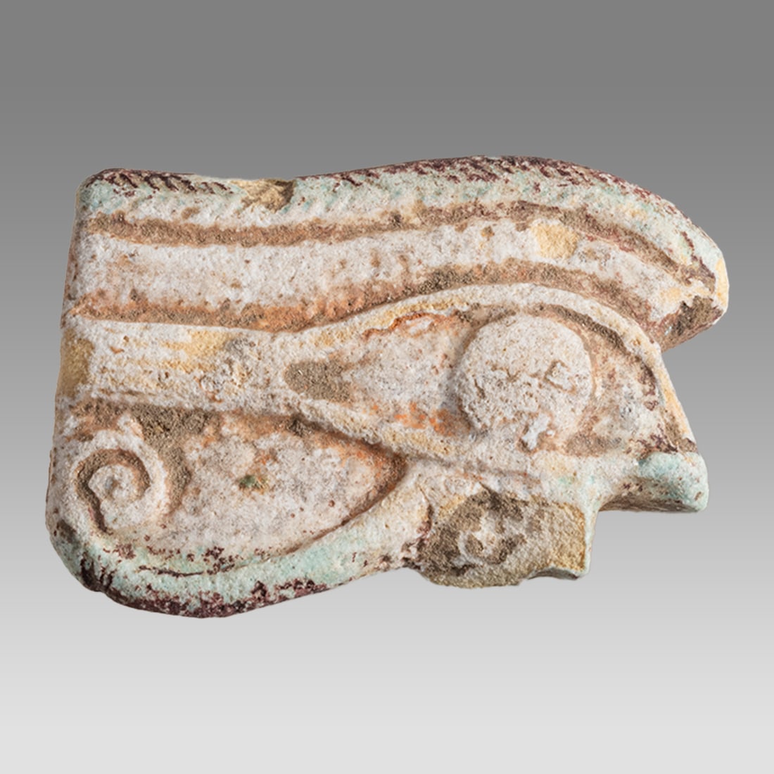 Ancient Egyptian Faience Amulet, Eye Of Horus c.664-332 BC. (1 of 1)