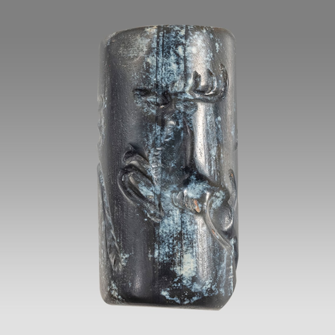 Mesopotamian Style Stone Cylinder Seal. (1 of 3)