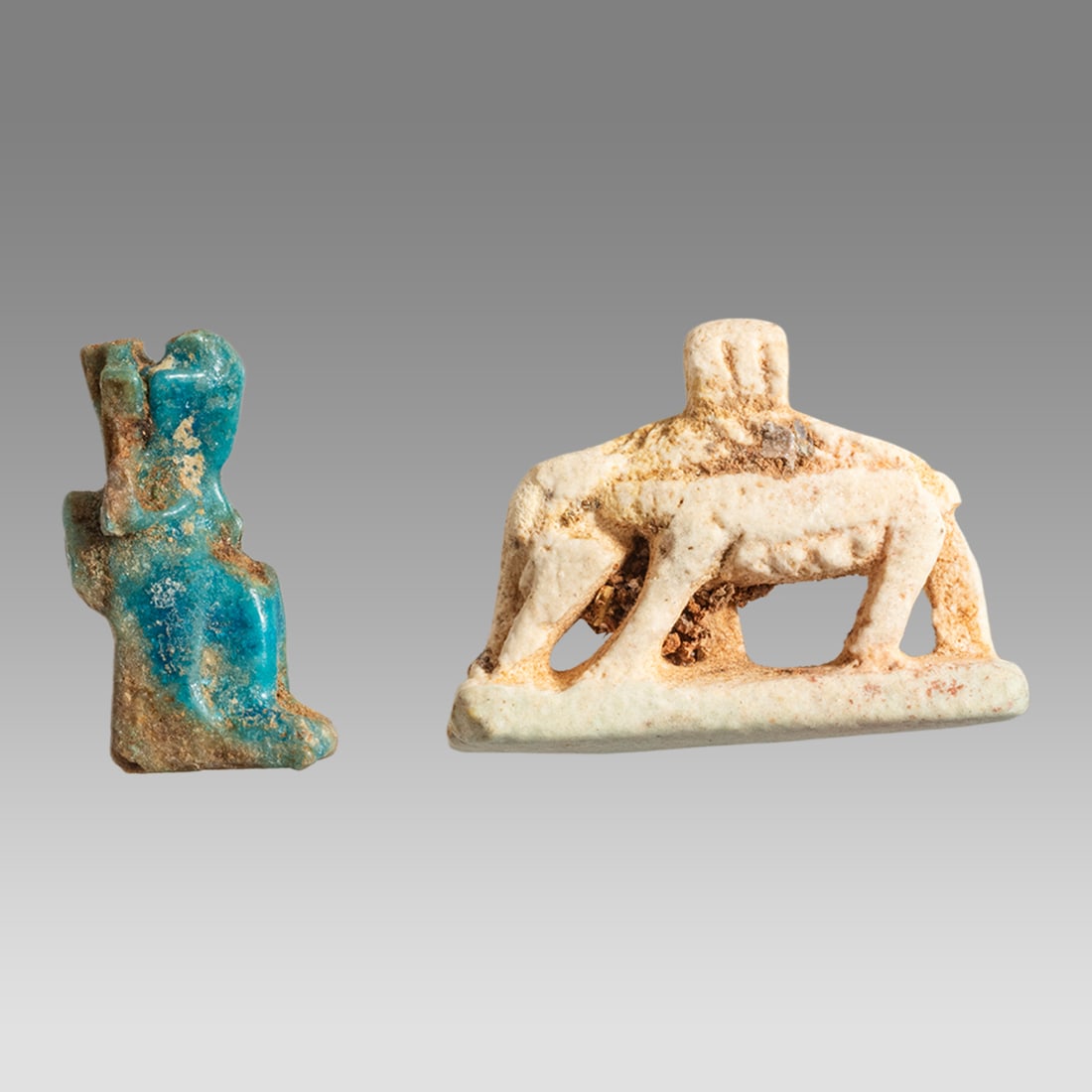 Ancient Egyptian Faience Amulets Late Period c.664-335 BC. (1 of 1)